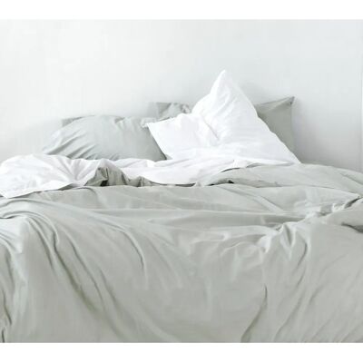 Happy Friday Grijze Donscover 155x220cm - duvet cover Happy Friday Grijze Donscover 155x220cm - duvet cover