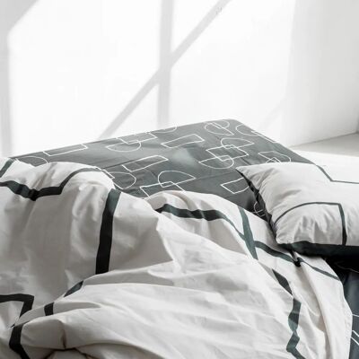 Funda Nórdica Serenity Multicolor Happyfriday - Ropa de cama Funda Nórdica Serenity Multicolor Happyfriday - Ropa de cama