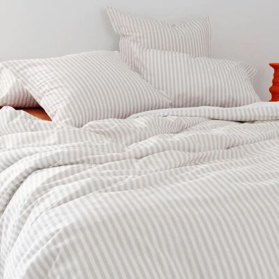 Happy Friday - Layering - 140x200 - Beige - Funda nórdica Happy Friday - Layering - 140x200 - Beige - Funda nórdica