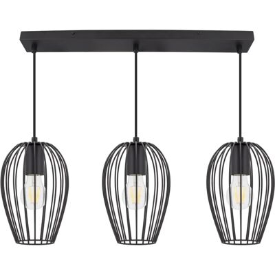 LEDKIA - Lámpara Colgante Telmi 3 Focos - Iluminación Interior LEDKIA - Lámpara Colgante Telmi 3 Focos - Iluminación Interior