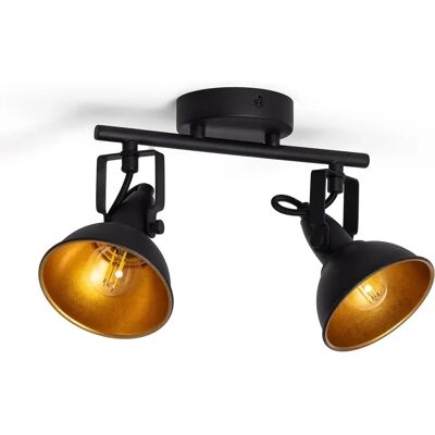 LEDKIA - Verstellbare Aluminium-Deckenlampe mit 2 Spots - Innenbereich LEDKIA - Verstellbare Aluminium-Deckenlampe mit 2 Spots - Innenbereich