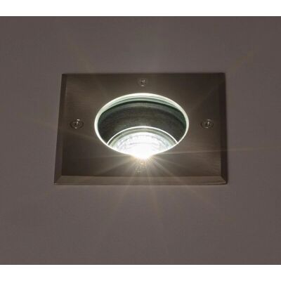 LEDKIA LIGHTING Éclairage Encastré Carré en Inox - Extérieur IP67 - Publicité LEDKIA LIGHTING Éclairage Encastré Carré en Inox - Extérieur IP67 - Publicité