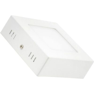 LEDKIA - Quadratische LED-Deckenleuchte 6W 120x120mm Natürliche Weiße 4000K - 4500K - Deckenleuchte LEDKIA - Quadratische LED-Deckenleuchte 6W 120x120mm Natürliche Weiße 4000K - 4500K - Deckenleuchte