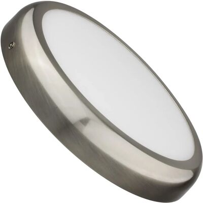 LEDKIA - 24W Rund-Deckenleuchte - Silber Natur 4000K LEDKIA - 24W Rund-Deckenleuchte - Silber Natur 4000K