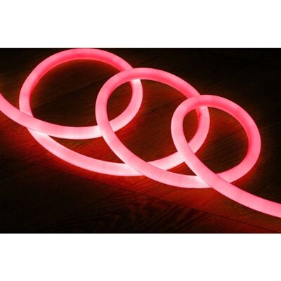 Fascia Neon LED LEDKIA - Regolabile 220V, Rosso, IP67, 3m Fascia Neon LED LEDKIA - Regolabile 220V, Rosso, IP67, 3m