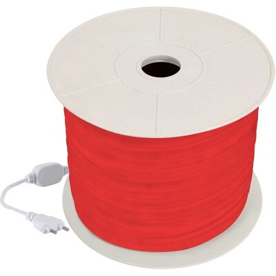 LEDKIA Tira de neón LED roja ajustable 50 m IP67 LEDKIA Tira de neón LED roja ajustable 50 m IP67