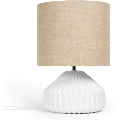 Lampada da Tavolo Monduver Bianca - Design Elegante e Moderno Lampada da Tavolo Monduver Bianca - Design Elegante e Moderno