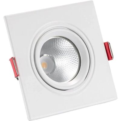 LEDKIA - Downlight LED quadrato 5W Bianco Caldo - Interni LEDKIA - Downlight LED quadrato 5W Bianco Caldo - Interni