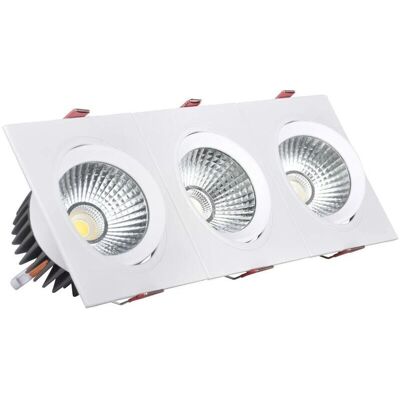 LEDKIA New Madison Downlight Rettangolare 45W - Interni LEDKIA New Madison Downlight Rettangolare 45W - Interni