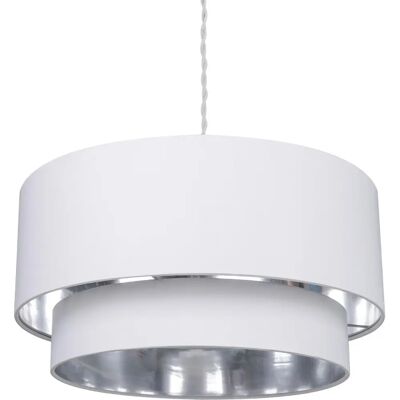Lampada a Sospensione Reflect Duo Bianca - Lampada da Soffitto Lampada a Sospensione Reflect Duo Bianca - Lampada da Soffitto