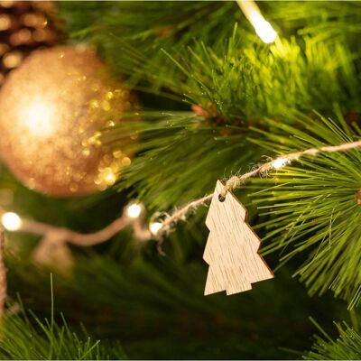 LEDKIA Holz Baum Batteriebetriebene Lichterkette - Lichterkette LEDKIA Holz Baum Batteriebetriebene Lichterkette - Lichterkette