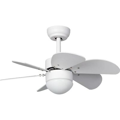 Ventilateur de plafond LED Orion Blanc TECHBREY - Silencieux, 6 Vitesses, Télécommande - Publicité Ventilateur de plafond LED Orion Blanc TECHBREY - Silencieux, 6 Vitesses, Télécommande - Publicité