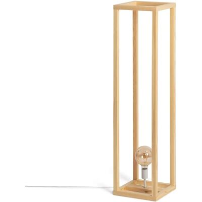 LEDKIA LIGHTING Lampe sur Pied Coba en Bois - Vintage Intérieur - Publicité LEDKIA LIGHTING Lampe sur Pied Coba en Bois - Vintage Intérieur - Publicité