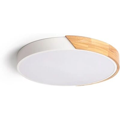 LEDKIA 24W Plafón Circular Madera CCT Regulable LEDKIA 24W Plafón Circular Madera CCT Regulable