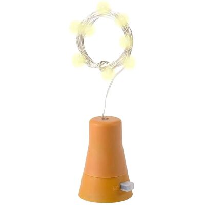 Ghirlanda solare LEDKIA per bottiglia - Bianco caldo - 1 m - Decorazione esterna Ghirlanda solare LEDKIA per bottiglia - Bianco caldo - 1 m - Decorazione esterna
