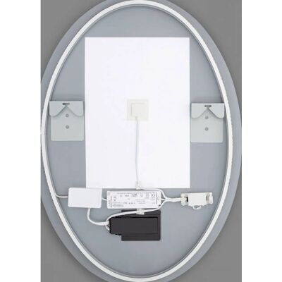 Efectoled - Espejo de Baño con Luz LED y Antivaho - 70x50 cm - Espejo de Baño Efectoled - Espejo de Baño con Luz LED y Antivaho - 70x50 cm - Espejo de Baño