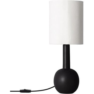 Lampada da Tavolo Guldan Nero Porcellana - Interno Lampada da Tavolo Guldan Nero Porcellana - Interno