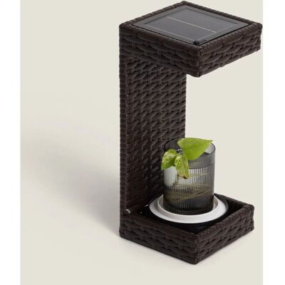 Lampada da Tavolo Solare LEDKIA - Rattan Esterno Lampada da Tavolo Solare LEDKIA - Rattan Esterno