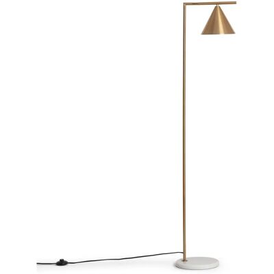 LEDKIA Tinos Vintage Stehlampe - Marmor und Metall LEDKIA Tinos Vintage Stehlampe - Marmor und Metall