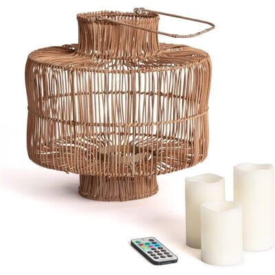 LEDKIA LIGHTING Ledkia Rattan Tischlampe - Natürliche Farbe - Innenraumdekor LEDKIA LIGHTING Ledkia Rattan Tischlampe - Natürliche Farbe - Innenraumdekor