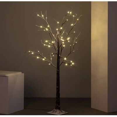 Efectoled Sapin de Noël 150cm Blanc Chaud - LED, Métal, PVC - Publicité Efectoled Sapin de Noël 150cm Blanc Chaud - LED, Métal, PVC - Publicité