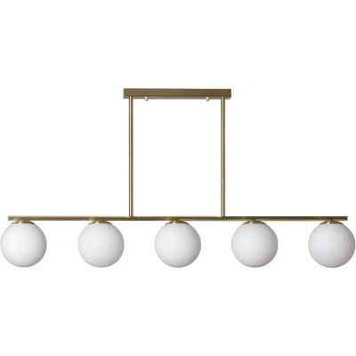 LEDKIA Lampada Sospensione Metallo Vetro - Lampada a Sospensione - 1150 mm LEDKIA Lampada Sospensione Metallo Vetro - Lampada a Sospensione - 1150 mm