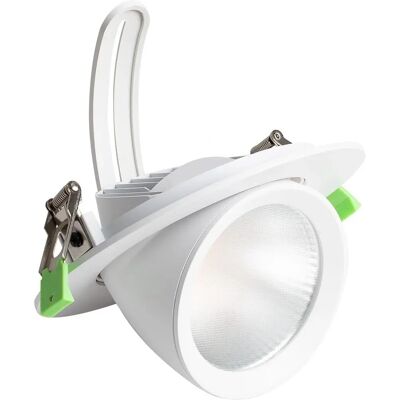 LEDKIA - Proyector Circular 24W - Luz LED Ajustable - Uso Comercial LEDKIA - Proyector Circular 24W - Luz LED Ajustable - Uso Comercial