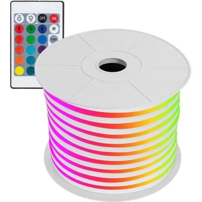 Ledkia RGB Neon LED Streifen - 50m - Indoor & Outdoor - IP67 Ledkia RGB Neon LED Streifen - 50m - Indoor & Outdoor - IP67