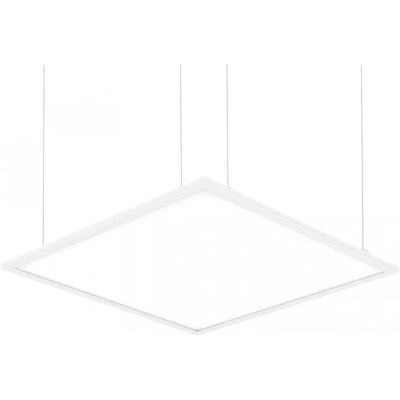 Panneau LED LEDKIA 60x60cm 40W 4000lm Kit de suspension blanc - Publicité Panneau LED LEDKIA 60x60cm 40W 4000lm Kit de suspension blanc - Publicité