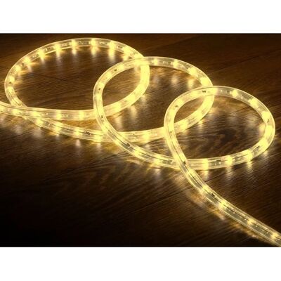 LEDKIA Flexibler RundLED-Röhre 220V IP65, 36 LED/m, Warmweiß, alle 100cm LEDKIA Flexibler RundLED-Röhre 220V IP65, 36 LED/m, Warmweiß, alle 100cm