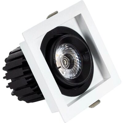 LEDKIA Downlight 7W CRI90 - Verstellbar Quadrat - Kein Flimmern LEDKIA Downlight 7W CRI90 - Verstellbar Quadrat - Kein Flimmern