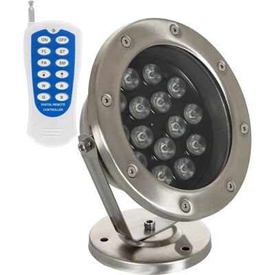 LEDKIA Faretto LED Sottomarino RGB - 15W - IP68 - Argento LEDKIA Faretto LED Sottomarino RGB - 15W - IP68 - Argento