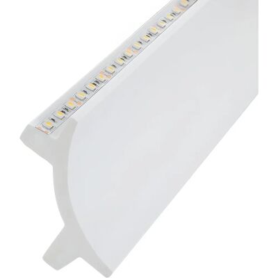 Moldura Ledkia per 2 Strisce LED 2m Arco Design - Profilo LED Moldura Ledkia per 2 Strisce LED 2m Arco Design - Profilo LED