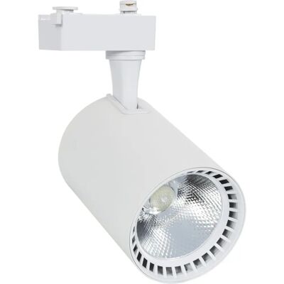 LEDKIA - Projecteur LED Monophasé 40W pour Rail - Éclairage Intérieur - Publicité LEDKIA - Projecteur LED Monophasé 40W pour Rail - Éclairage Intérieur - Publicité