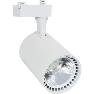 LEDKIA LIGHTING Ledkia Monofase 40W Bianco Neutro - Faretto a binario LED LEDKIA LIGHTING Ledkia Monofase 40W Bianco Neutro - Faretto a binario LED