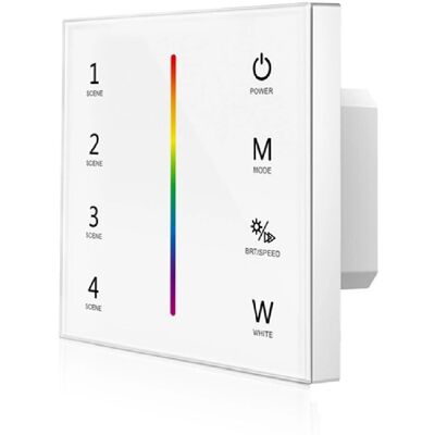 Controller touch LEDKIA per strisce LED RGBW - 86mm Controller touch LEDKIA per strisce LED RGBW - 86mm