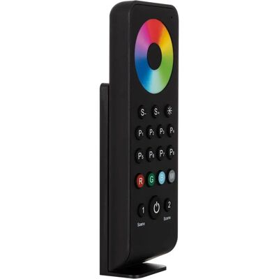 LEDKIA - Telecomando RF per Regolatori LED RGB / RGBW - Nero LEDKIA - Telecomando RF per Regolatori LED RGB / RGBW - Nero