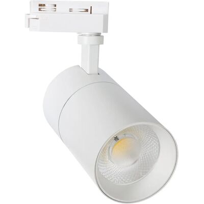 Faro a Binario LED Ledkia 20W Dimerabile - Illuminazione Interna Faro a Binario LED Ledkia 20W Dimerabile - Illuminazione Interna