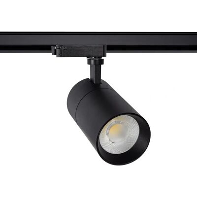 LEDKIA Projecteur LED sur Rail - 30W Blanc Chaud Réglable - Publicité LEDKIA Projecteur LED sur Rail - 30W Blanc Chaud Réglable - Publicité