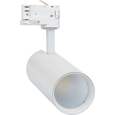 LEDKIA Bianco 30W Faretto per Binario - Regolabile, Interno LEDKIA Bianco 30W Faretto per Binario - Regolabile, Interno