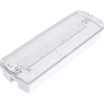 LEDKIA Luce Emergenza LED Superficie - 3W - IP65 - 200lm - Interno/Esterno LEDKIA Luce Emergenza LED Superficie - 3W - IP65 - 200lm - Interno/Esterno