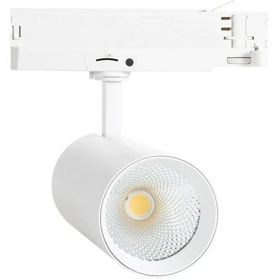 LEDKIA Carlo 40W Branco Frio 6000K Sem Flutuações LED para Trilho - Foco para Trilho LEDKIA Carlo 40W Branco Frio 6000K Sem Flutuações LED para Trilho - Foco para Trilho