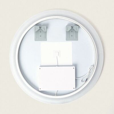 Espejo de baño LEDKIA Shala con luz LED y antiniebla - 60cm Espejo de baño LEDKIA Shala con luz LED y antiniebla - 60cm