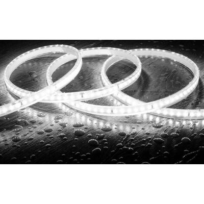 Efectoled - Tira LED SMD2835 220V, 120LED/m, Blanco Frío, IP65, 12mm Ancho - Tipo de producto Efectoled - Tira LED SMD2835 220V, 120LED/m, Blanco Frío, IP65, 12mm Ancho - Tipo de producto