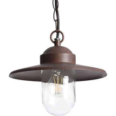 LEDKIA Luz Colgante de Aluminio Marrón Oscuro - Estilo Industrial LEDKIA Luz Colgante de Aluminio Marrón Oscuro - Estilo Industrial