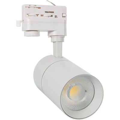 Faretto a binario LEDKIA 30W Regolabile - Interni Faretto a binario LEDKIA 30W Regolabile - Interni