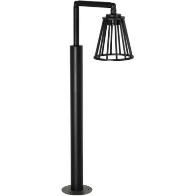 LEDKIA - Baliza de Pie Exterior 6W 95cm - Negro - Aluminio - Outdoor post light LEDKIA - Baliza de Pie Exterior 6W 95cm - Negro - Aluminio - Outdoor post light