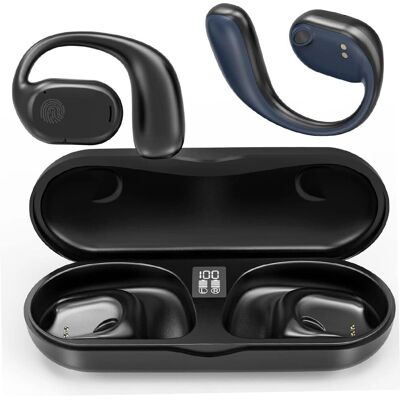 Auriculares Inalámbricos KLACK Bluetooth 5.3 Conducción Ósea - Resistente al Agua Auriculares Inalámbricos KLACK Bluetooth 5.3 Conducción Ósea - Resistente al Agua