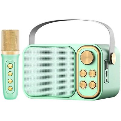 Altavoz Karaoke Bluetooth Retro KLACK - 10W Altavoz Karaoke Bluetooth Retro KLACK - 10W