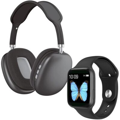 Reloj inteligente KLACK Pack - Ritmo cardíaco, Resistente al agua, Multideporte Reloj inteligente KLACK Pack - Ritmo cardíaco, Resistente al agua, Multideporte